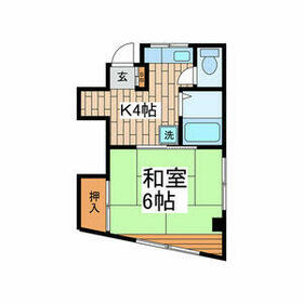 コーポ橋本の間取り