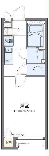 クレイノTOMOの間取り