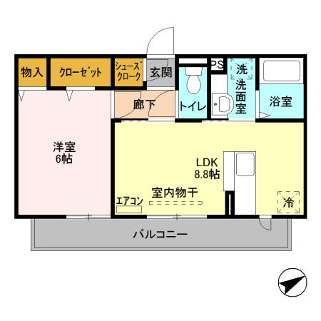 プランドールの間取り