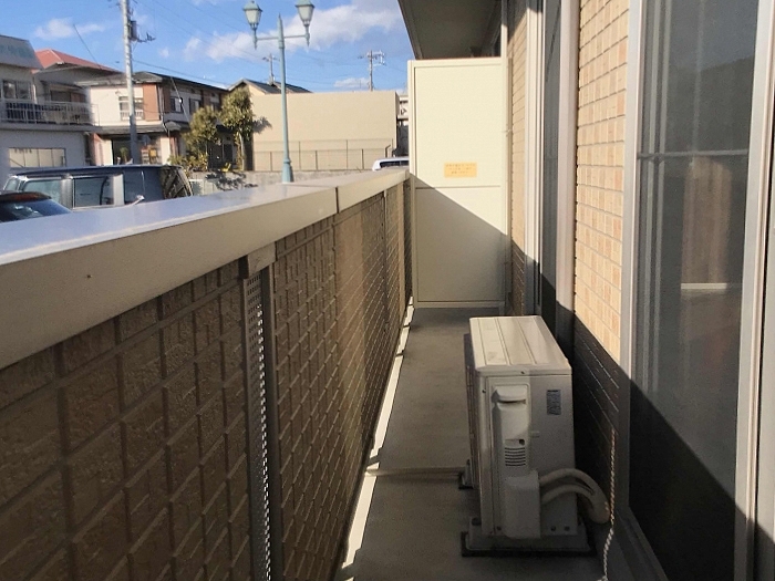 12/22 バルコニー