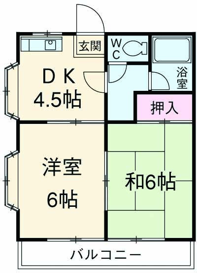 長澤ハイツの間取り