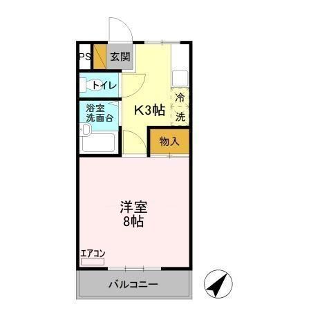 アーバンヒルズかしまⅠの間取り