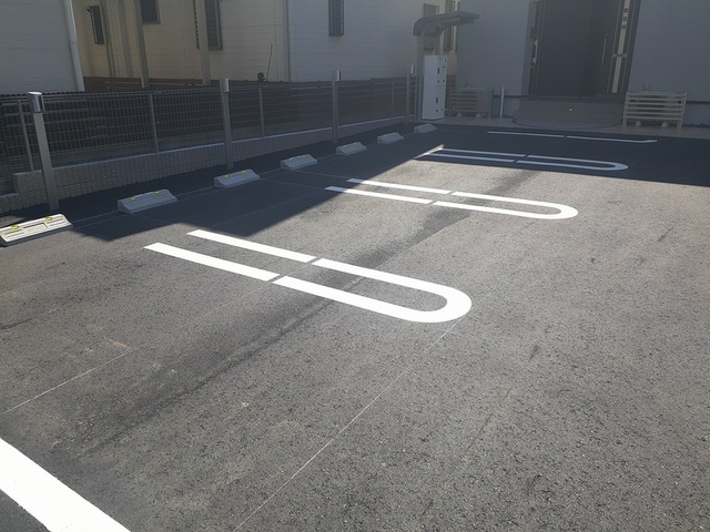 2/8 駐車場