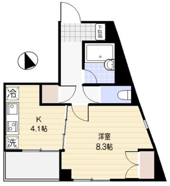 ＰＬＡＴＺ中井の間取り