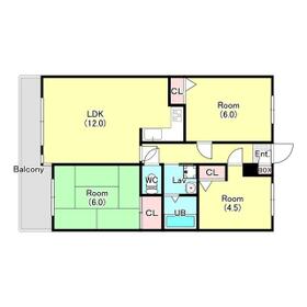 コモ・ウィズテリアの間取り