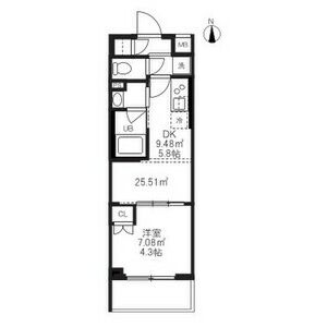 ハーモニーレジデンス蒲田アートヴィラの間取り