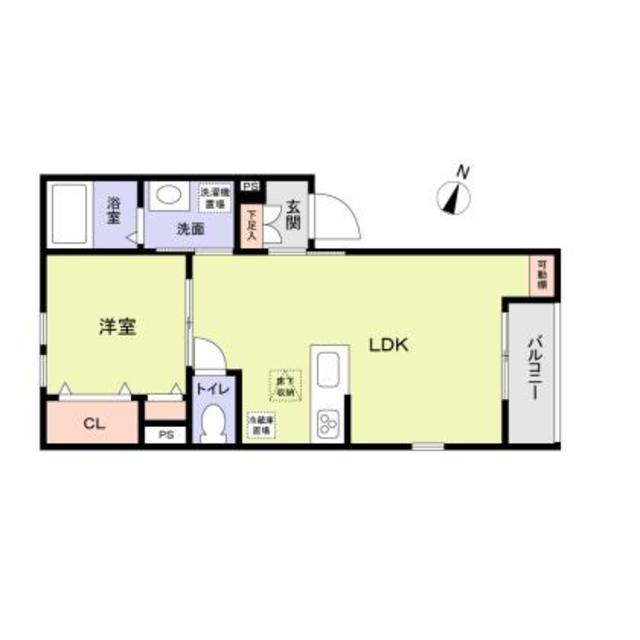 コンソラーレ南麻布の間取り
