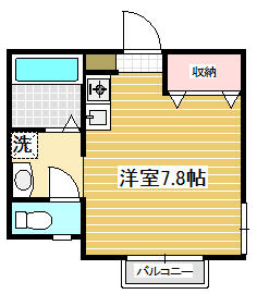 シルビアコートの間取り