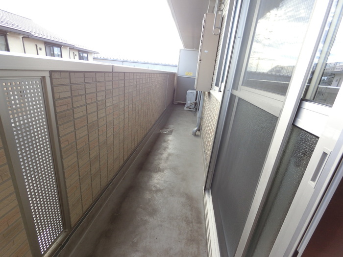 12/23 バルコニー