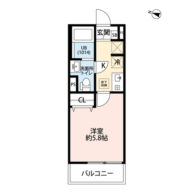 サビオ海老名の間取り