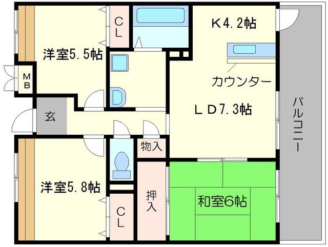 間取