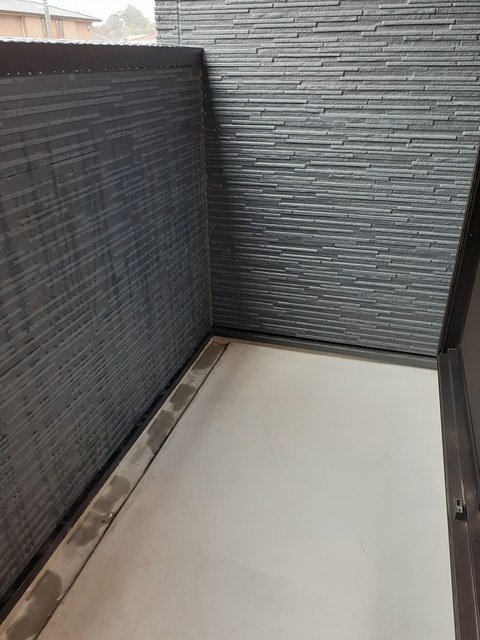 12/20 バルコニー