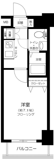 EXIM大森の間取り