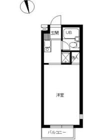 スカイコート新宿落合第3の間取り