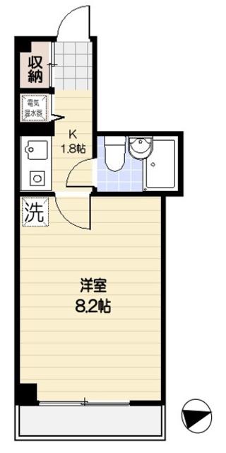 ライオンズマンション三鷹第2の間取り