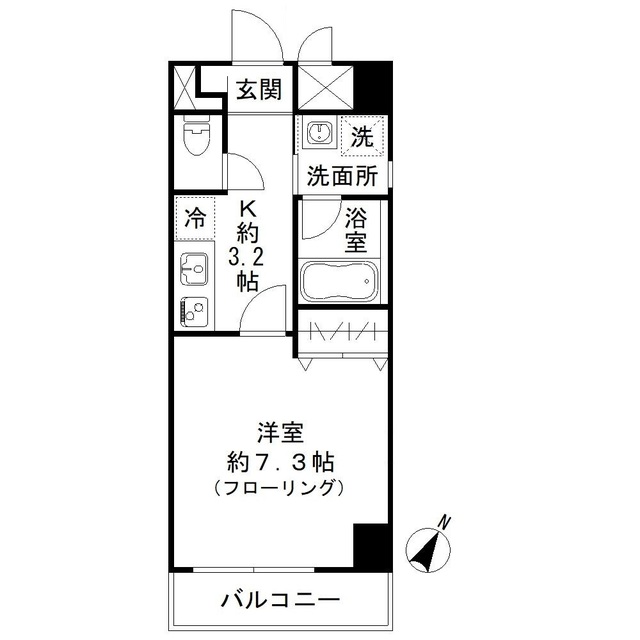 COZY COURT 三軒茶屋 TOKYの間取り