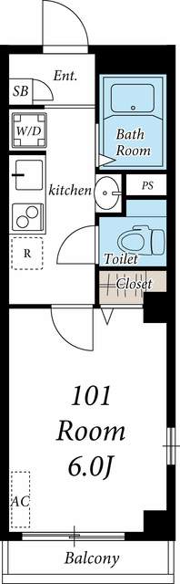 リブリ・自由が丘Ⅱの間取り