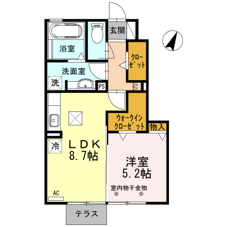 カンチェラーラNの間取り