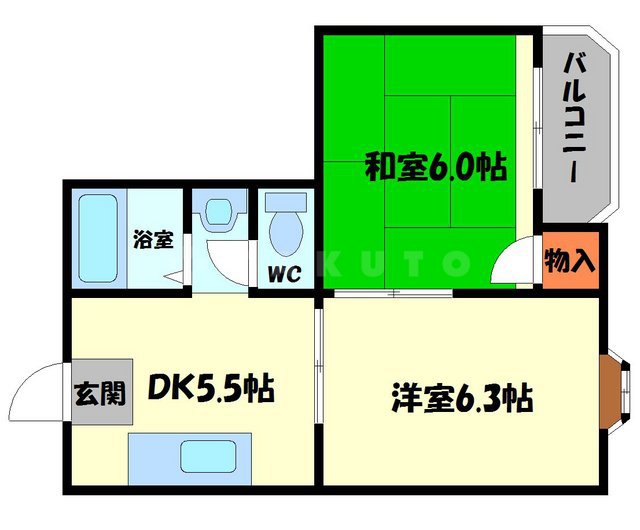 サンファミリーIIの間取り