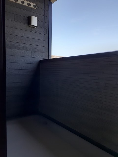 12/24 バルコニー