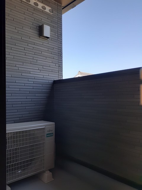 12/24 バルコニー