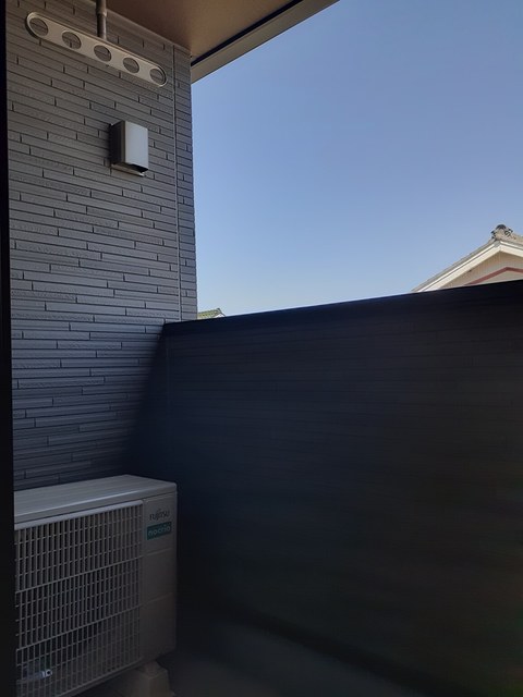 12/24 バルコニー