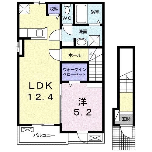 セレーノ コッコの間取り