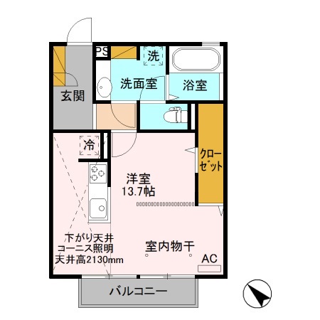 ラフィナスの間取り