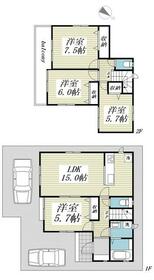 川越市安比奈新田01の間取り