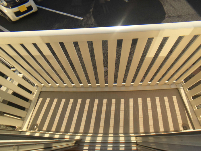 12/18 バルコニー