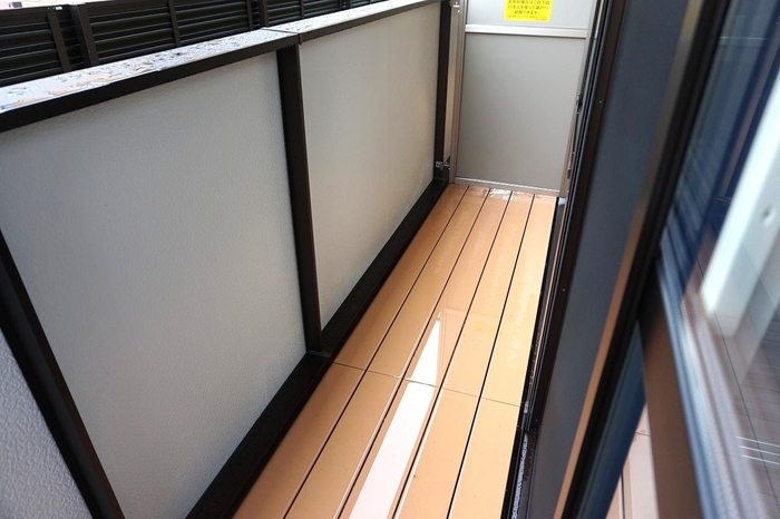 12/21 バルコニー