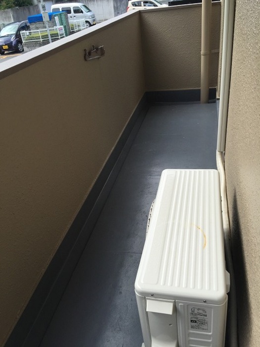 12/27 バルコニー