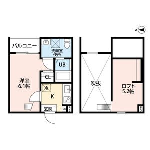Voir le Ciel(ビューシエル)の間取り