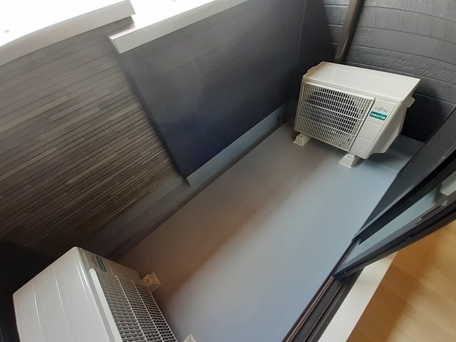 12/22 バルコニー