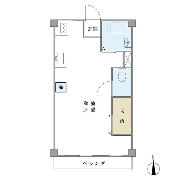 浅川コーポの間取り