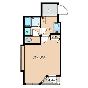 ホワイトヒルズ高宮の間取り