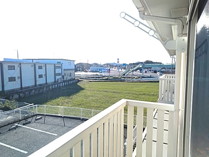 12/24 バルコニー