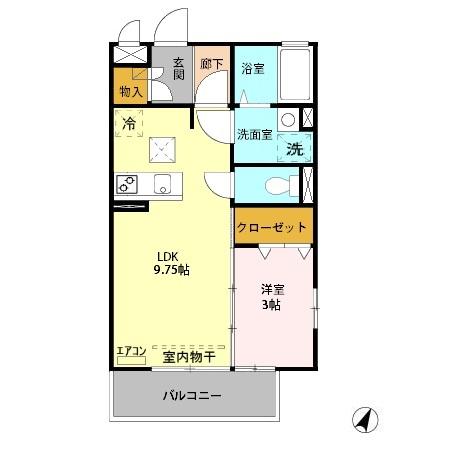 カンピエーレの間取り