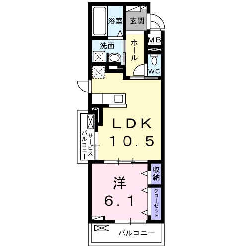 エクセレンス　ジーニアスの間取り
