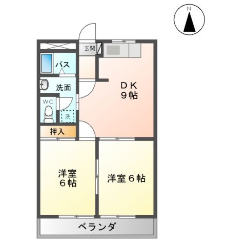 アネックスAの間取り