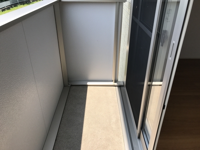 12/28 バルコニー