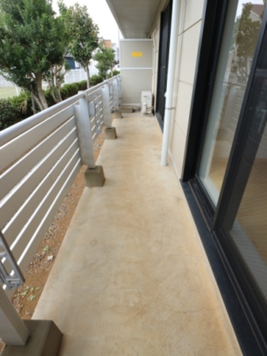 12/17 バルコニー