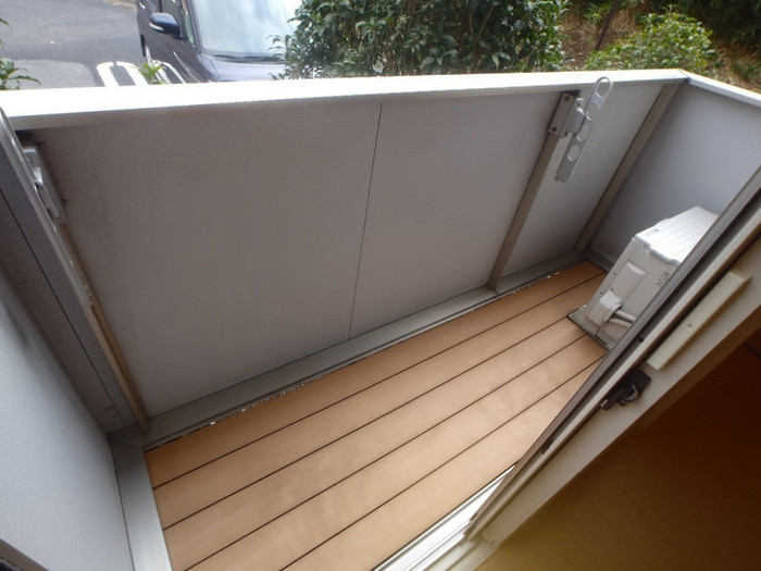 12/24 バルコニー