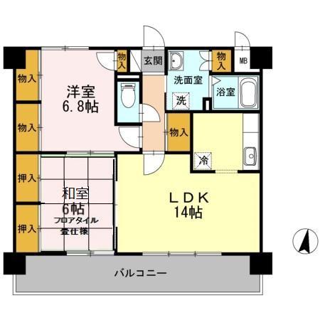 アモール喜多山の間取り