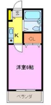 パレドール池上の間取り