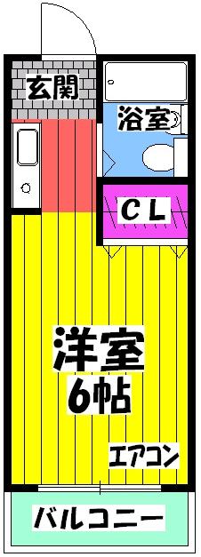 パレドール池上の間取り