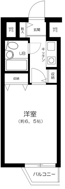 ライオンズマンション御徒町第五の間取り