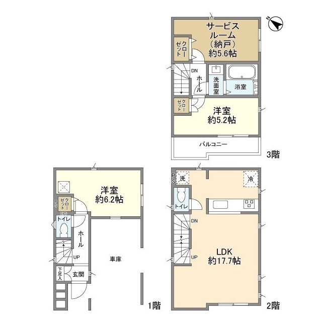 Kolet大塚#02の間取り