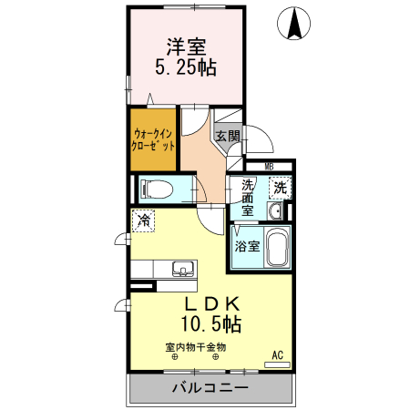 サンモールの間取り