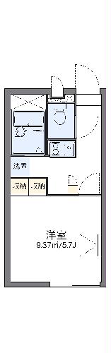 レオパレスミヤコの間取り